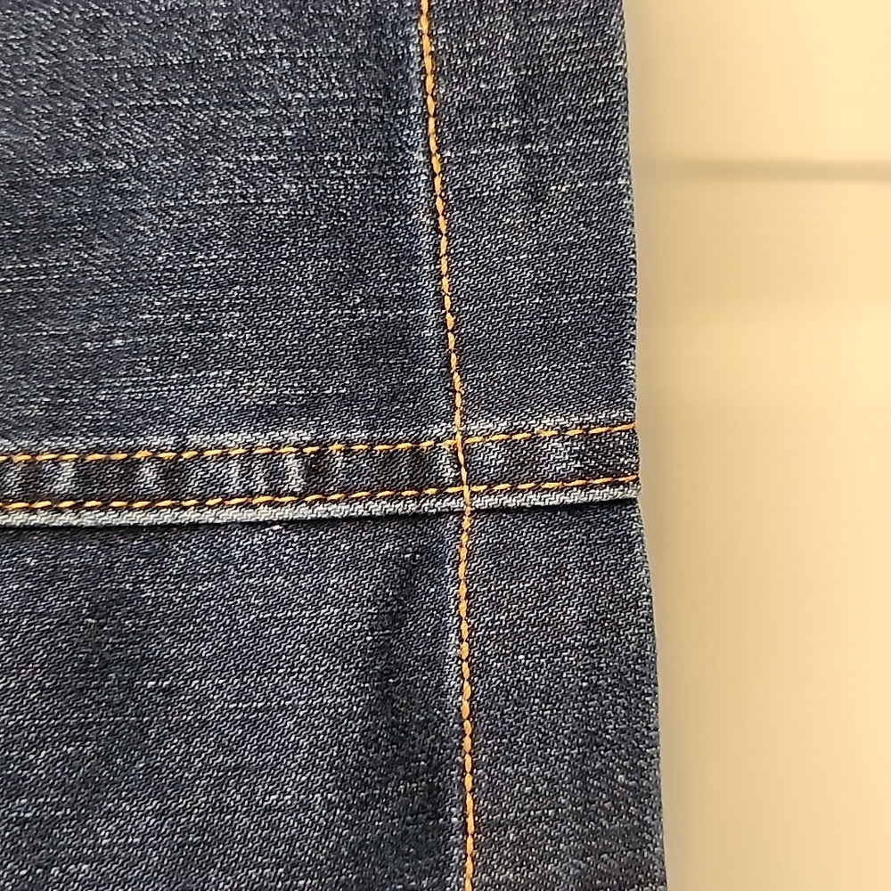 TALBOTS WOMAN'S DENIM SKIRT - Picture 9 of 11